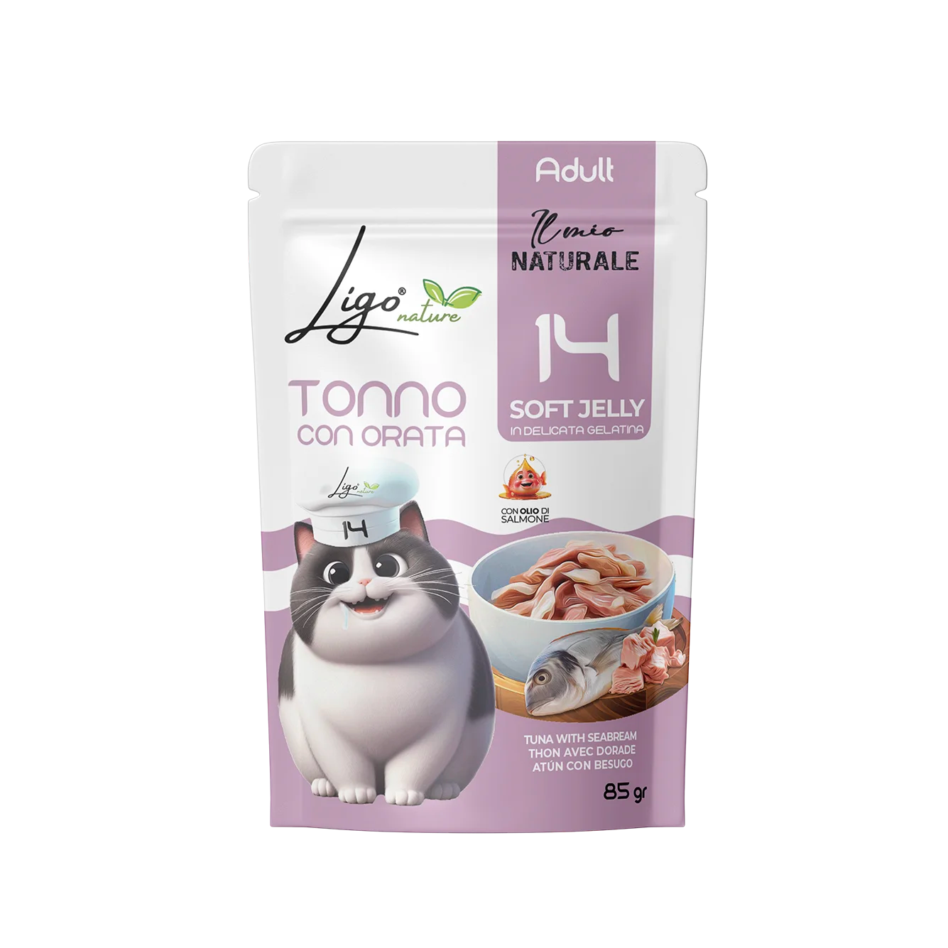 Ligo Nature - Soft Jelly Tonno con Orata - 85gr