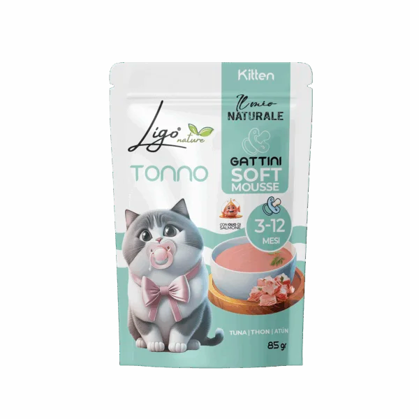 Ligo Nature - Soft Jelly Mousse di Tonno Kitten - 85gr