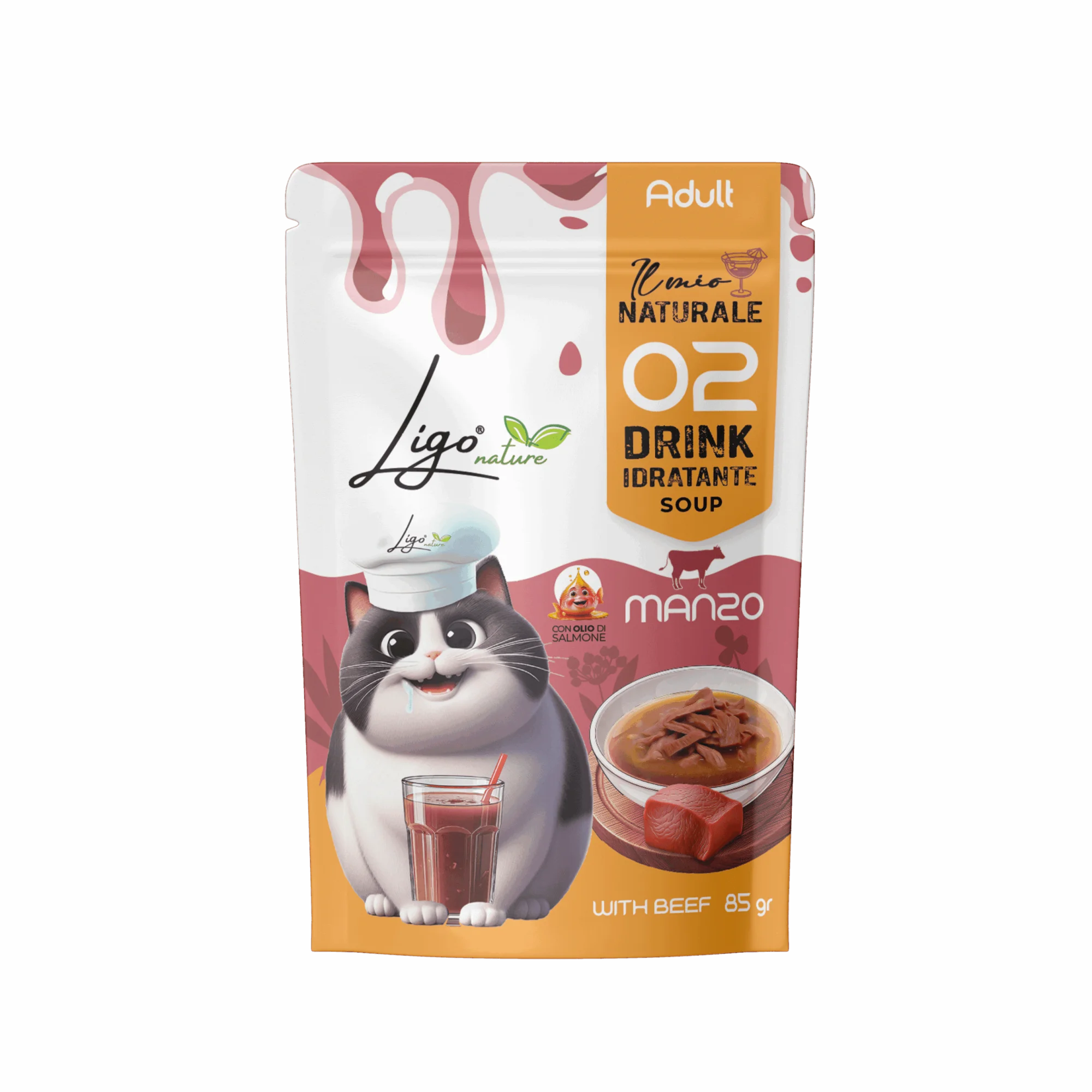 Ligo Nature - Soup Drink Manzo - 85 g