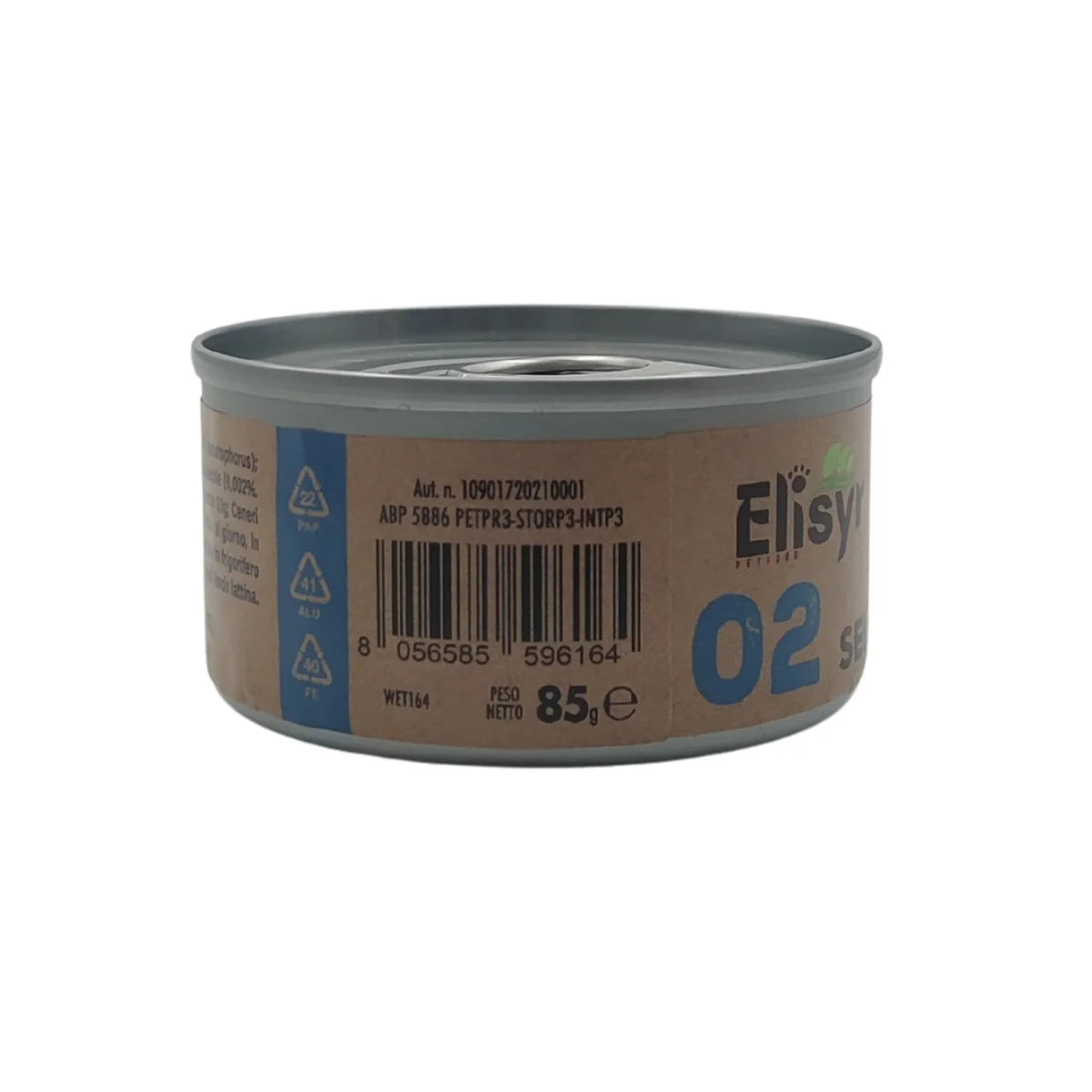 Elisyr - Alimento umido complementare per gatti adulti - Orata Selezionata - 85 gr