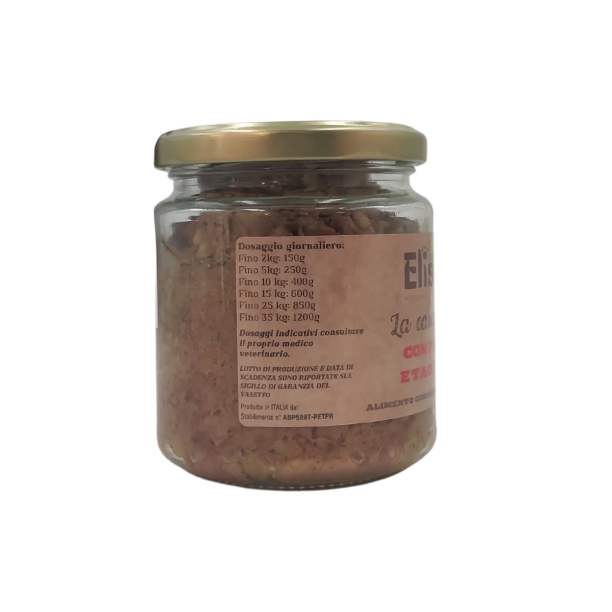 Pollo e Tacchino - Alimento completo per Cani Adulti - Elisyr La Casalinga