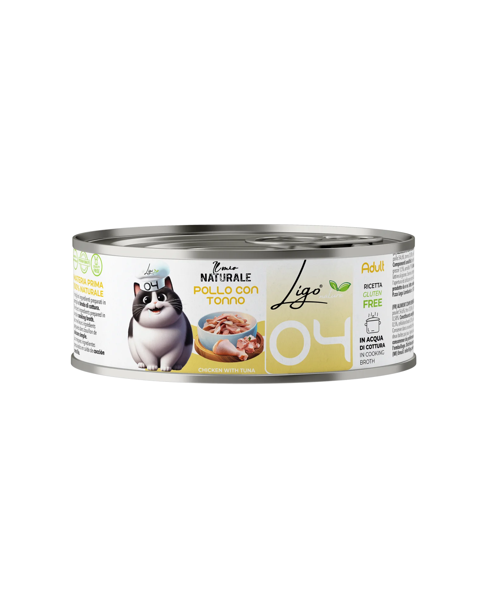 Ligo Nature - Pollo con tonno - 85gr
