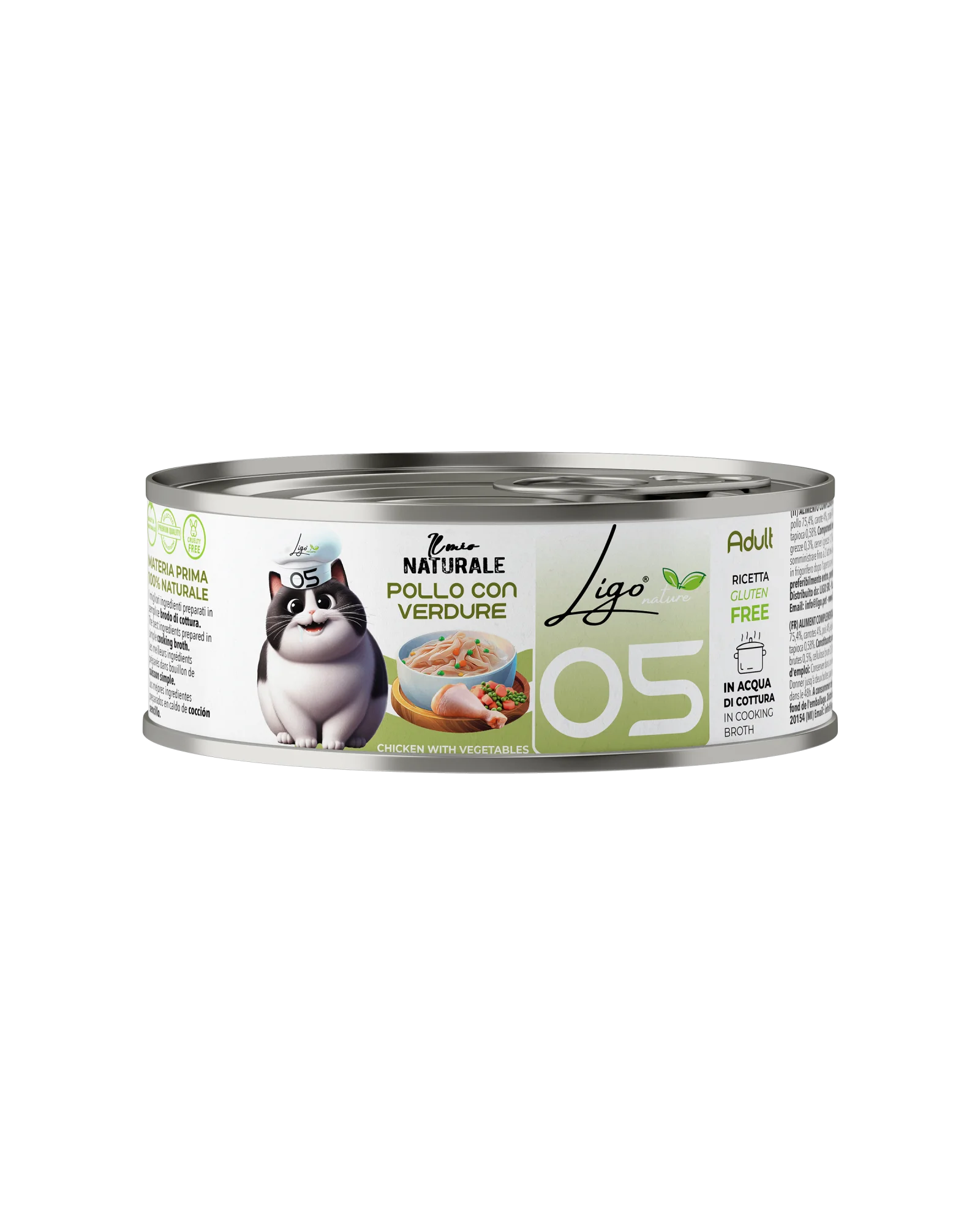 Ligo Nature - Pollo con verdure - 85gr