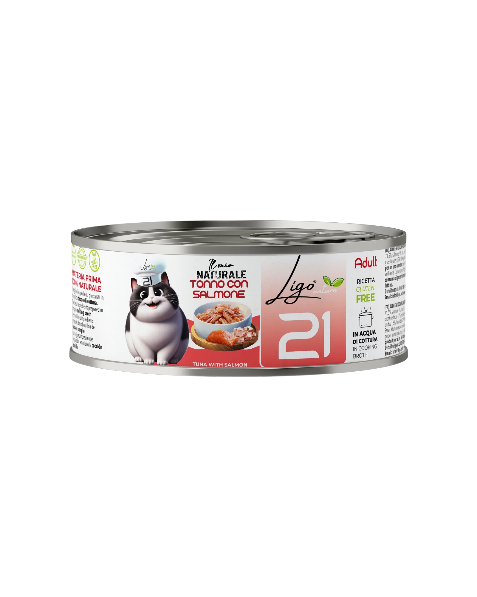 Ligo Nature - Tonno con salmone - 85gr