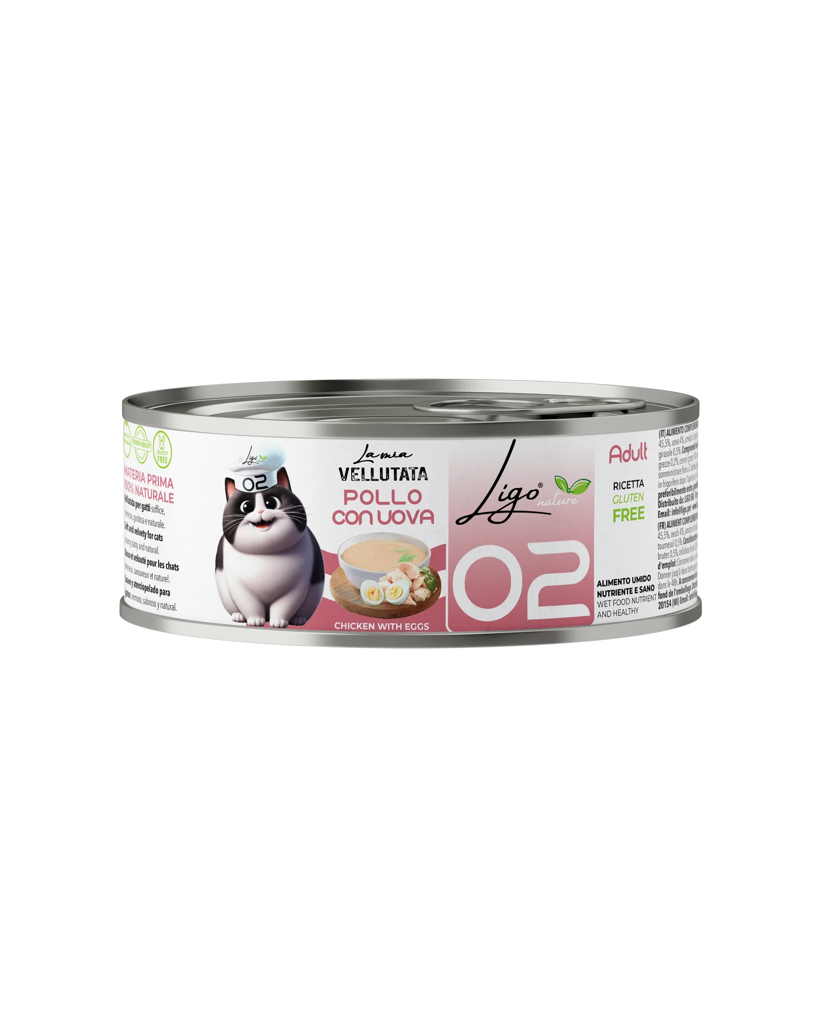 Ligo Nature - Vellutata Pollo con uova - 85gr
