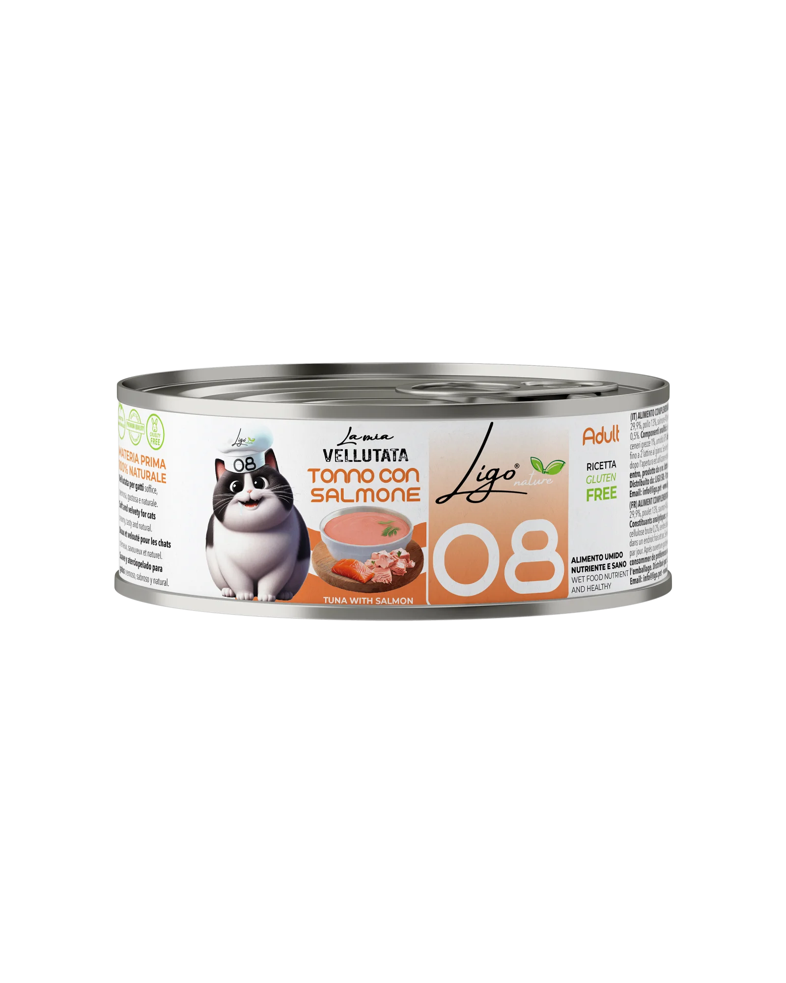 Ligo Nature - Vellutata Tonno con salmone - 85gr