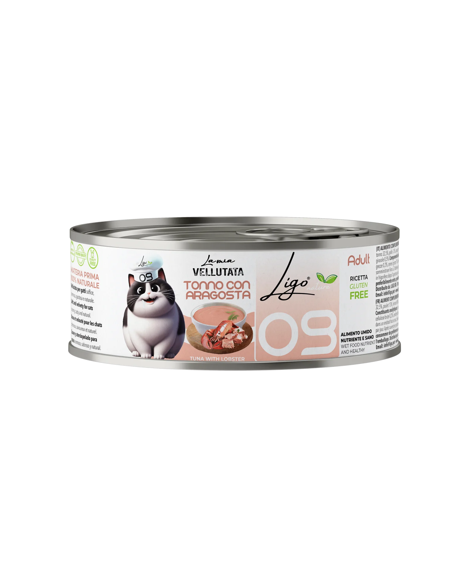 Ligo Nature - Vellutata Tonno con aragosta - 85gr