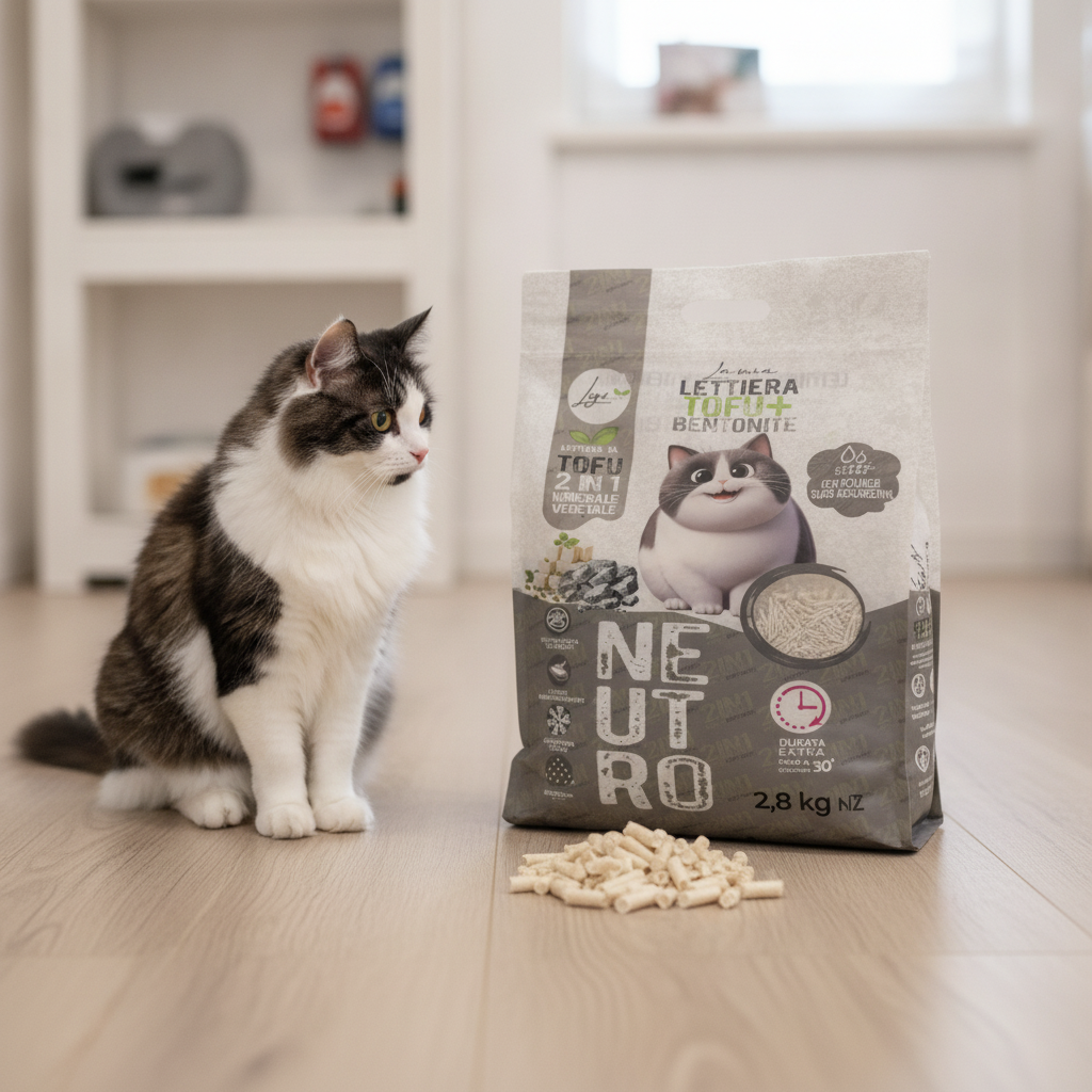Ligo nature - Lettiera al Tofu e Bentonite - 6 litri