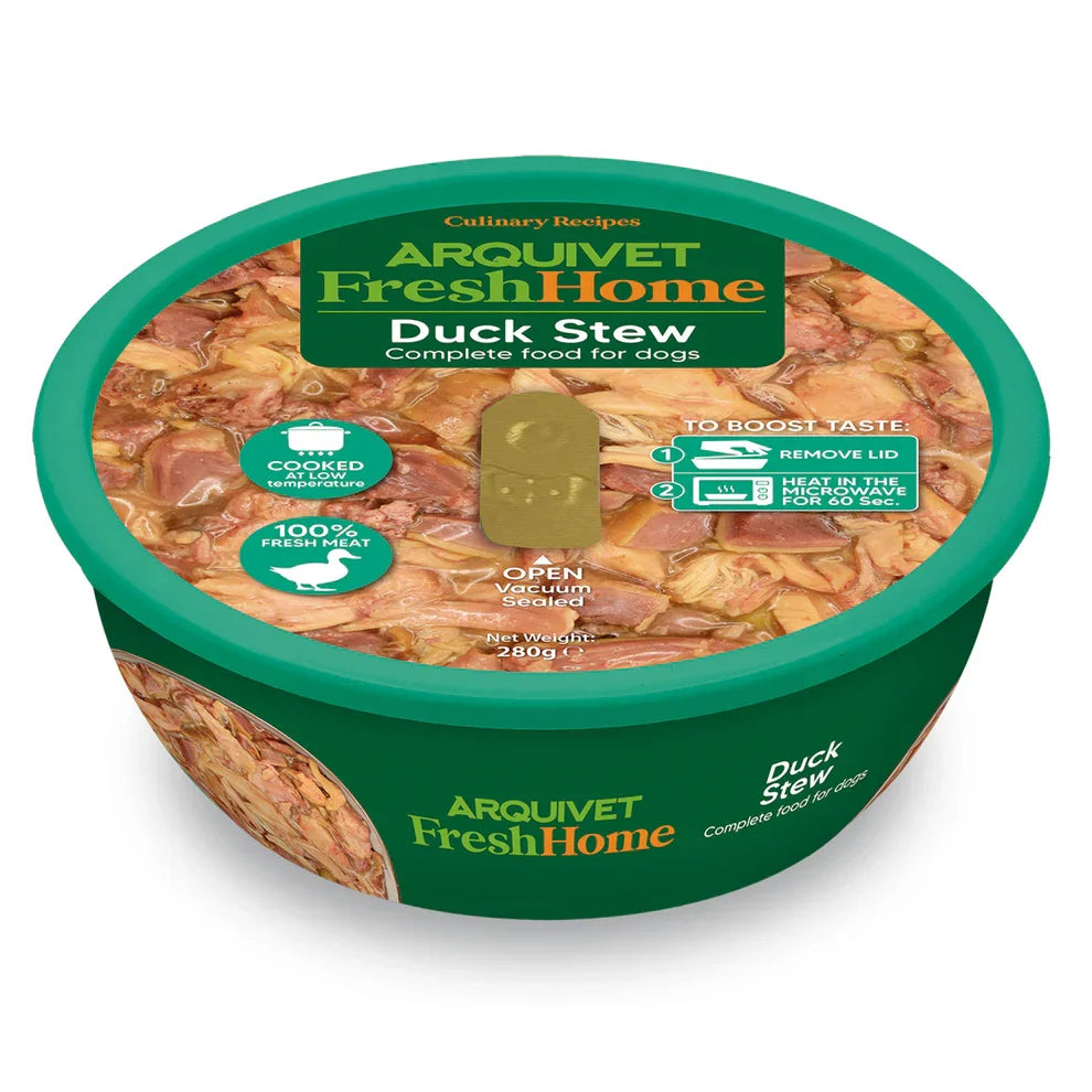 Arquivet FreshHome - Stufato d'Anatra per Cani - Grain Free - 280 gr