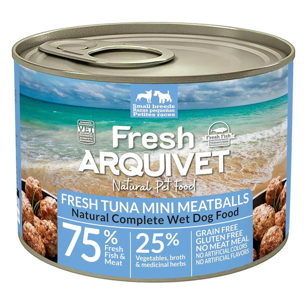 Arquivet Fresh - Polpettine fresche con Tonno per Cani - Gluten free e Grain free - 200 gr