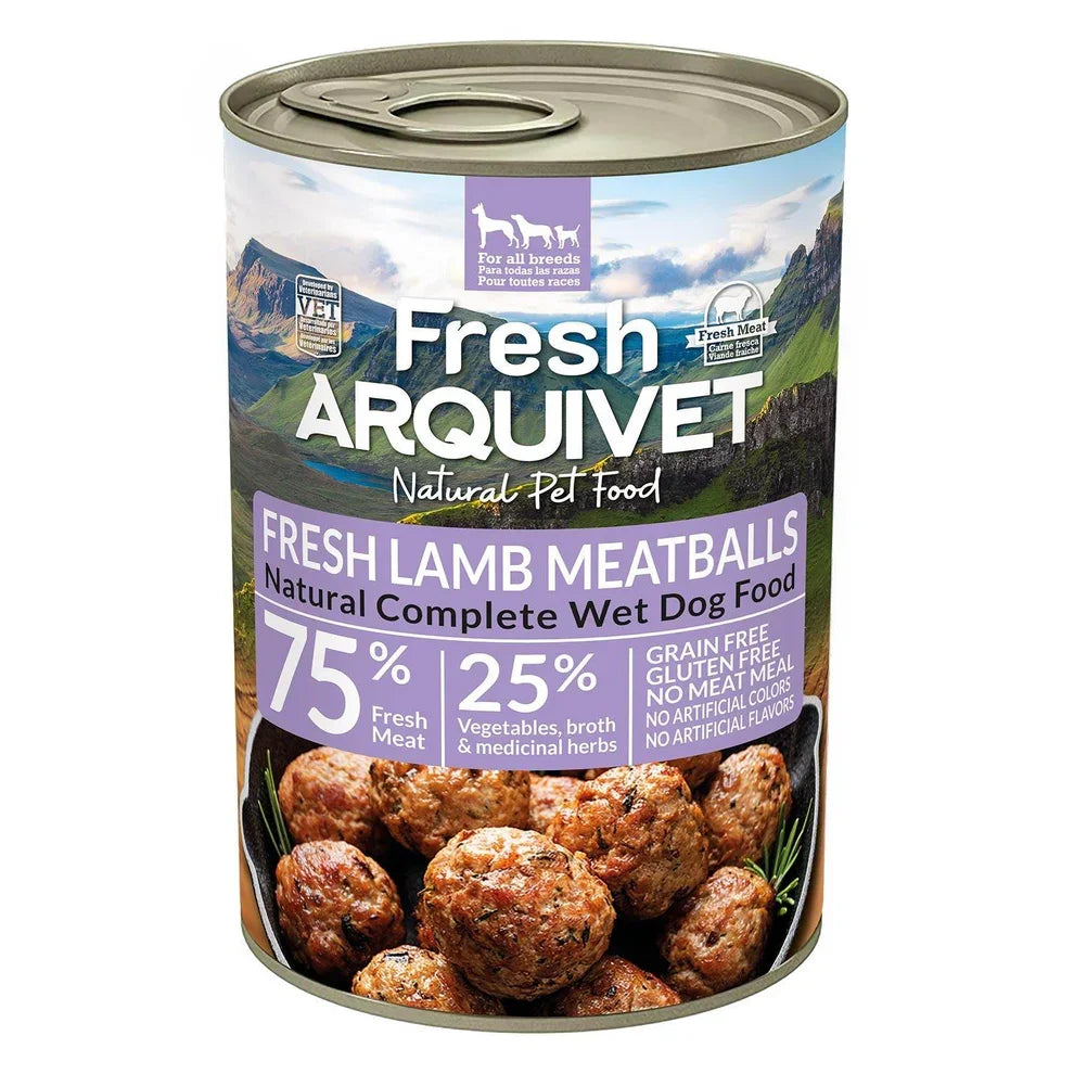 Arquivet Fresh - Polpette di Agnello per Cani - Gluten free e Grain free - 400 gr
