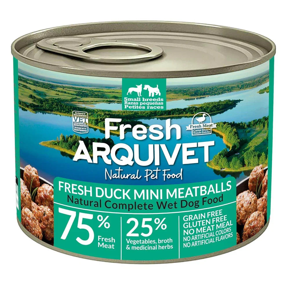 Arquivet Fresh - Polpettine di Anatra per Cani - Gluten free e Grain free - 200 gr