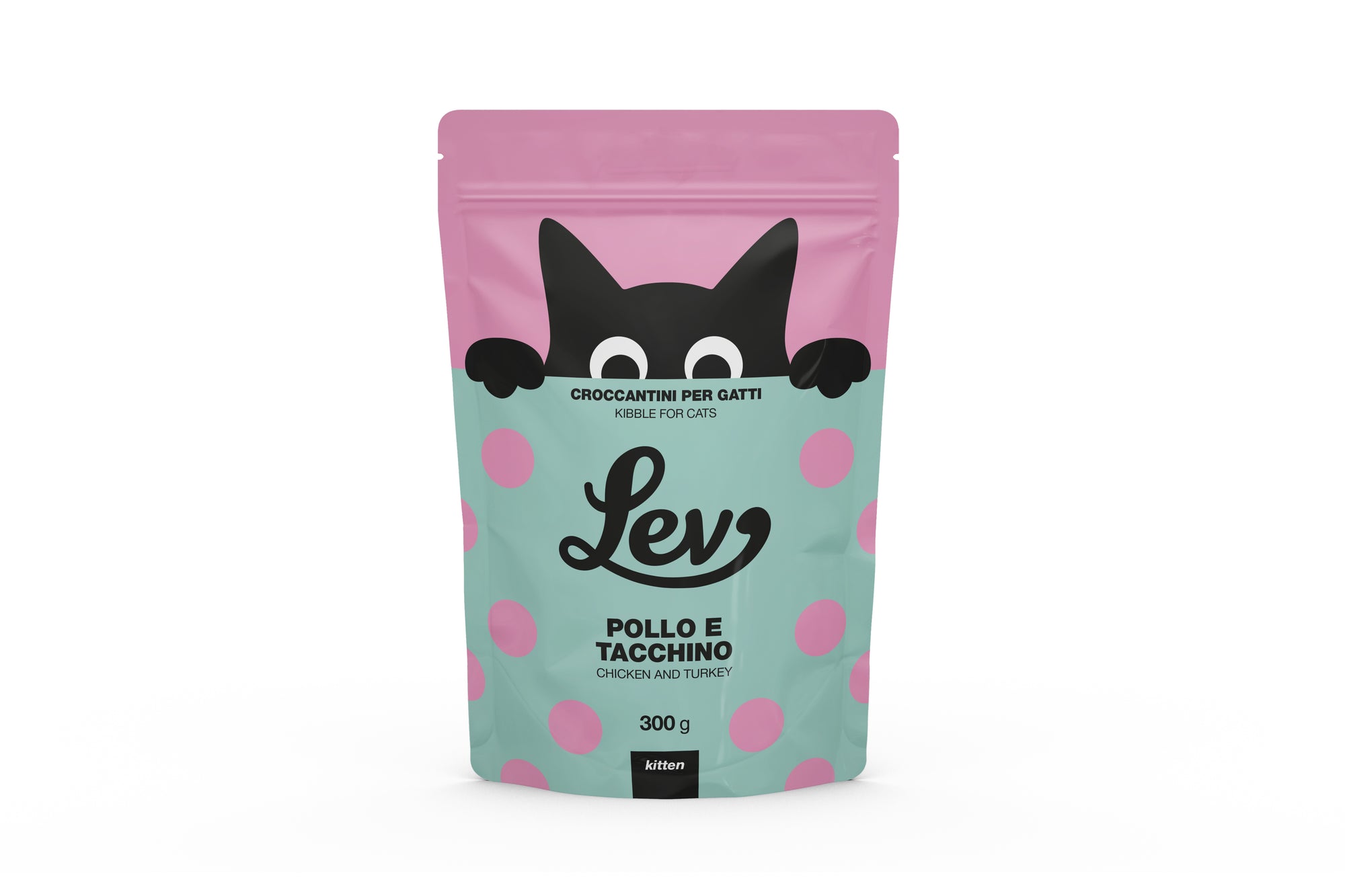 Lev - Secco Gatto - Kitten Pollo e Tacchino