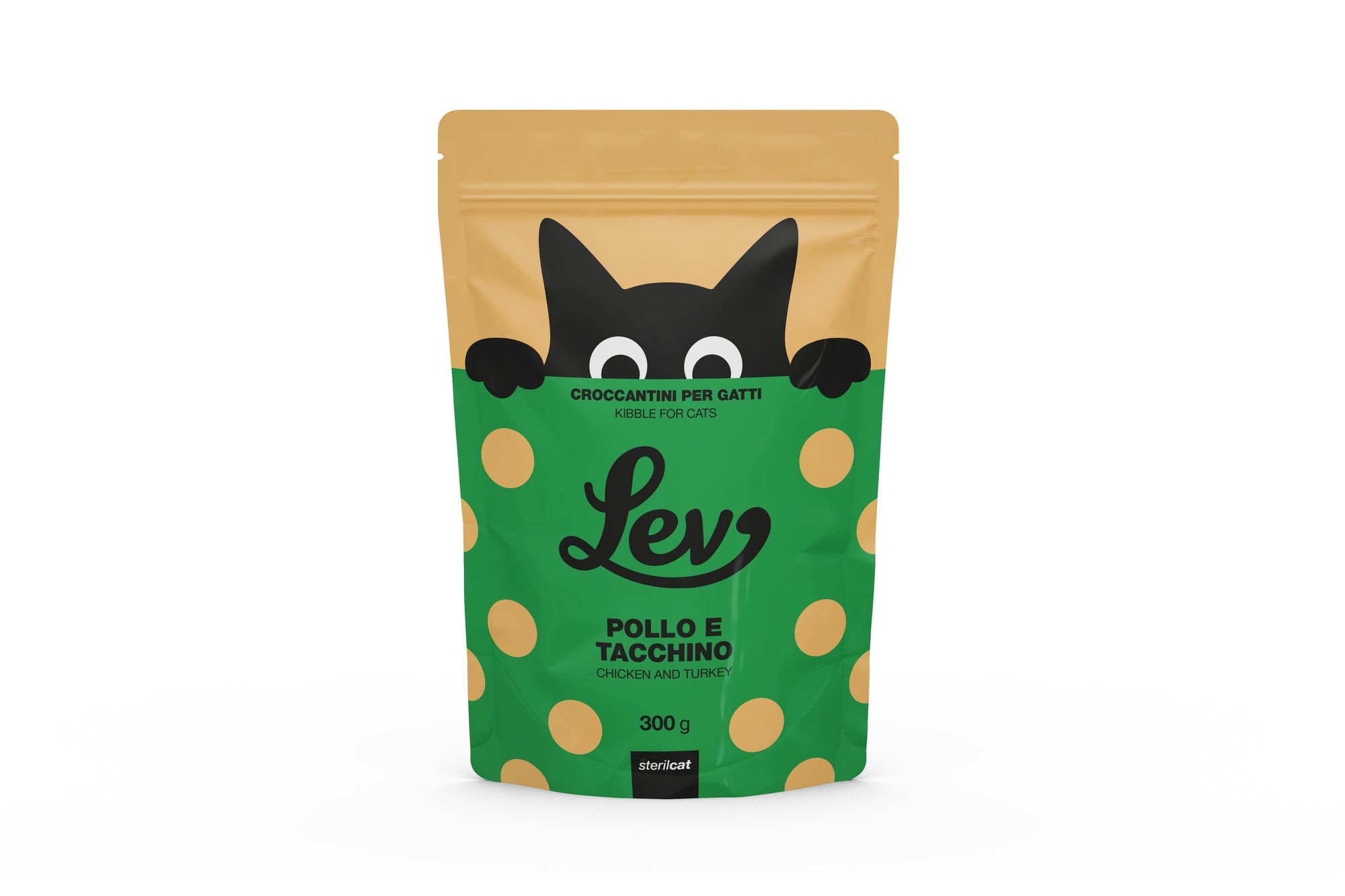 Lev - Secco Gatto - Steril Pollo e Tacchino