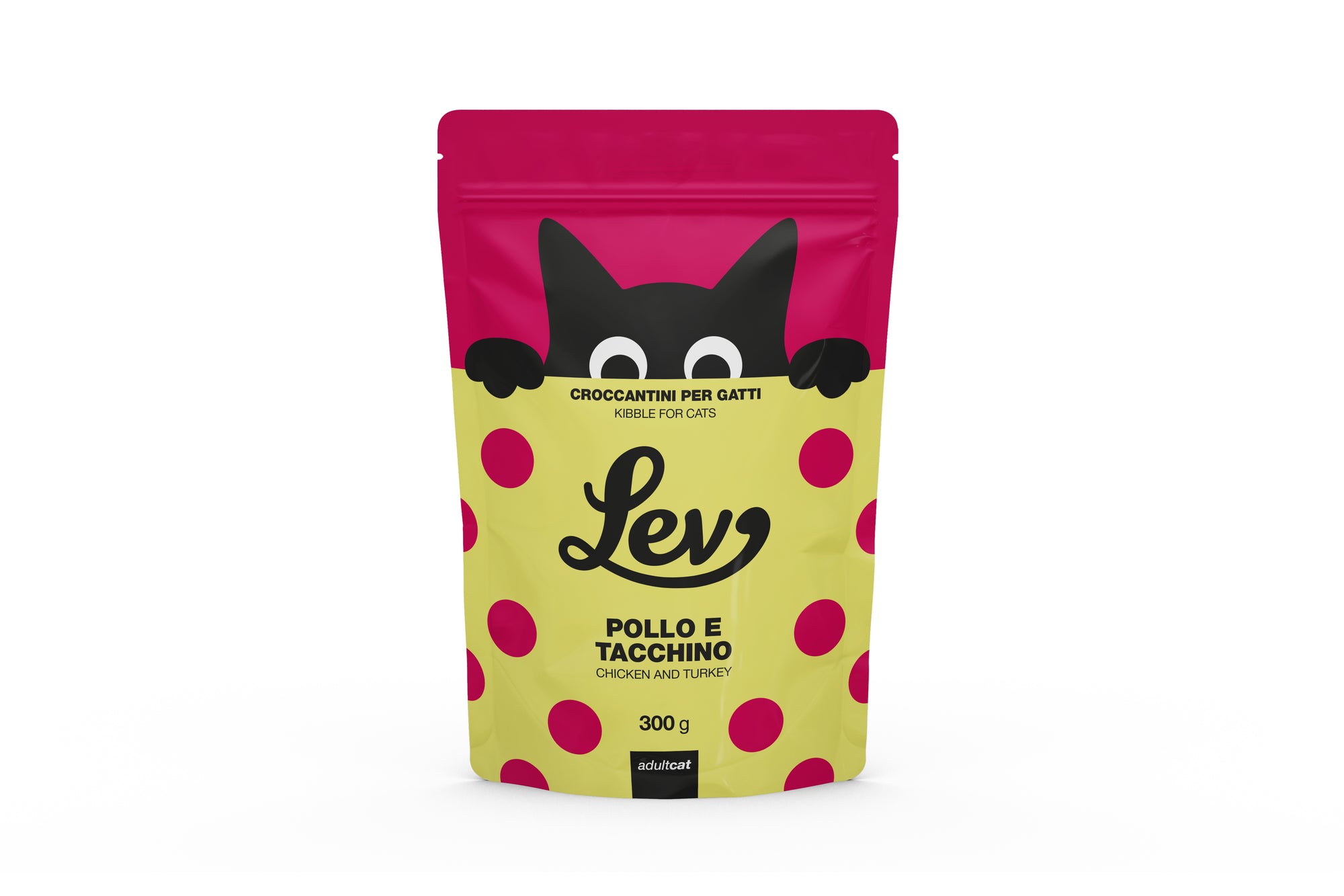 Lev - Secco Gatto - Adult Pollo e Tacchino