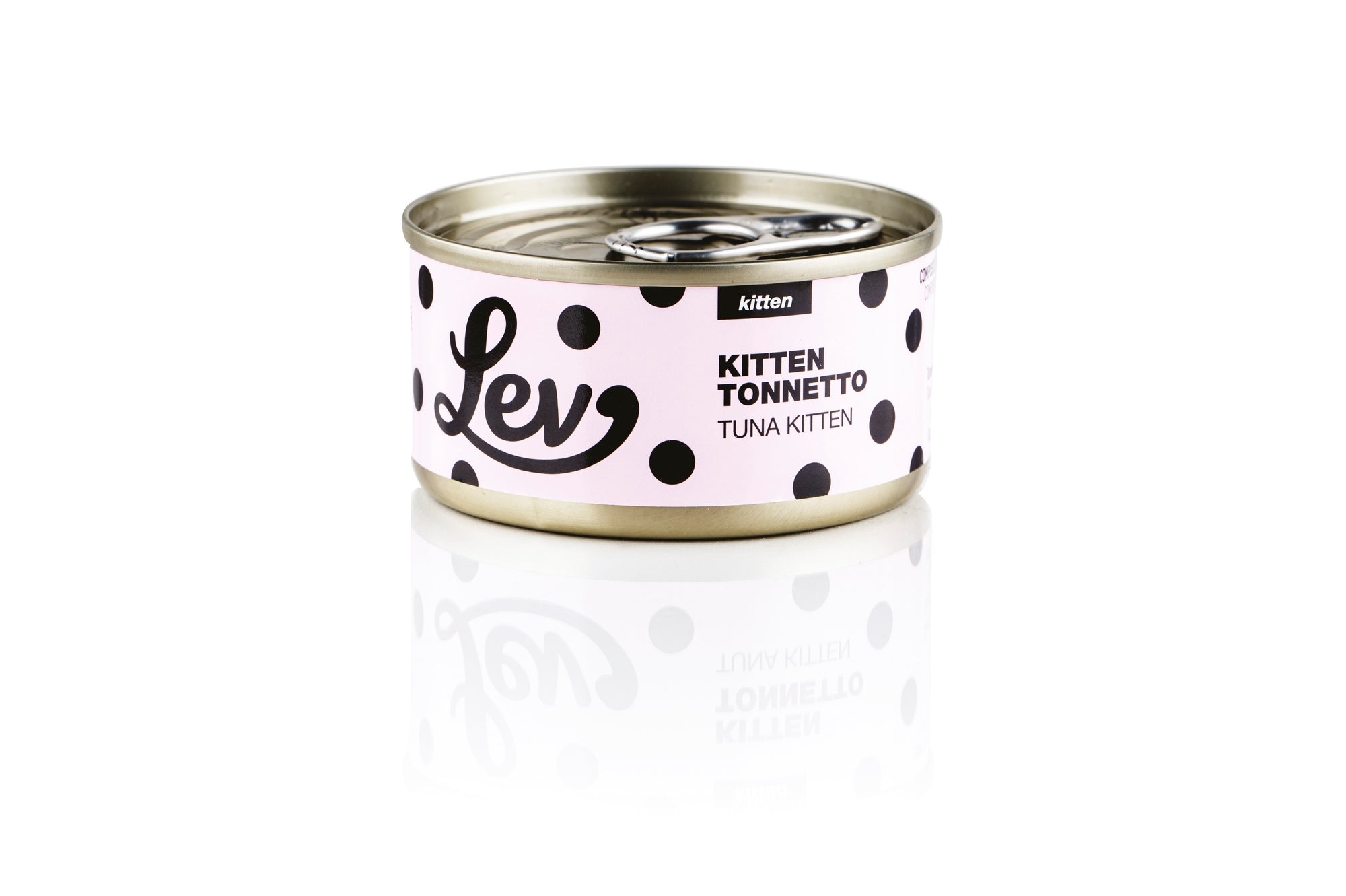 Lev - Umido Gatto - Kitten Tonnetto - Per Gattini - Lattina 70g