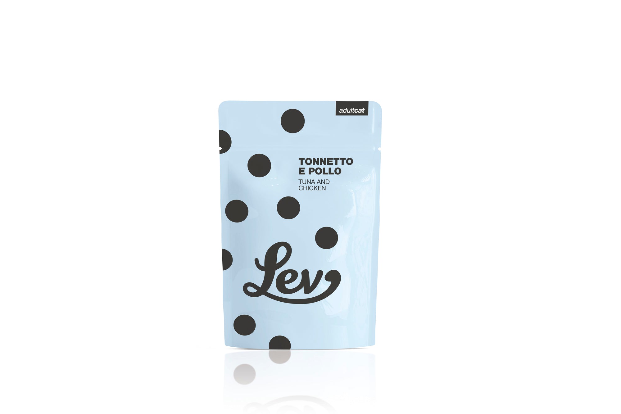 Lev - Umido Gatto - Tonnetto e Pollo - Soft Jelly - Busta 60g