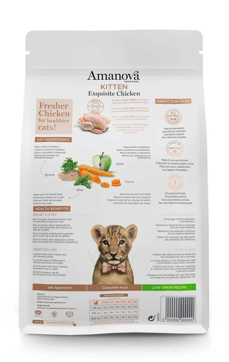 Amanova - Kitten - Exquisite Chicken - Pollo fresco