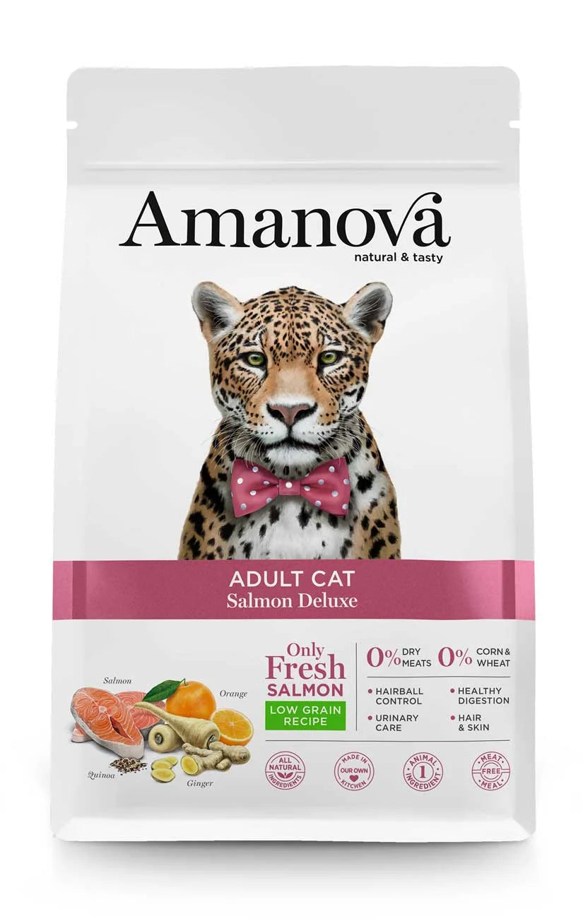 Amanova - Adult Cat - Salmon Deluxe - Salmone fresco