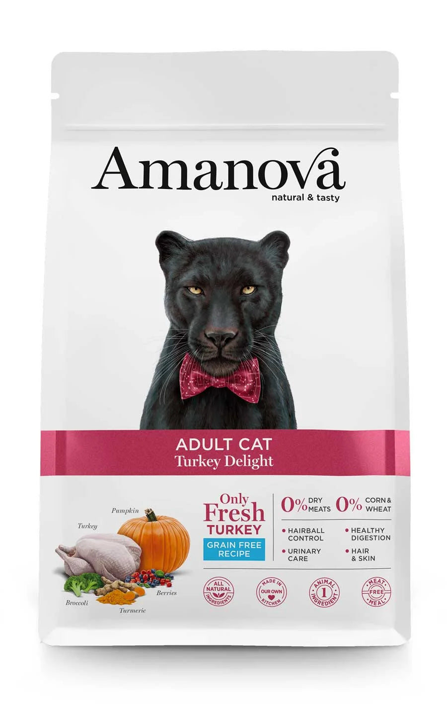 Amanova - Adult Cat - Turkey Delight - Tacchino fresco