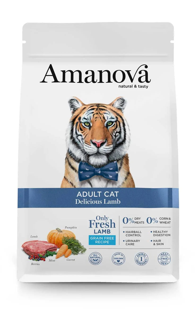 Amanova - Adult Cat - Delicious Lamb - Agnello fresco