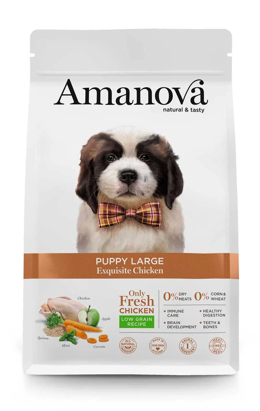 Amanova - Puppy large - Exquisite Chicken - Pollo fresco - 12 kg