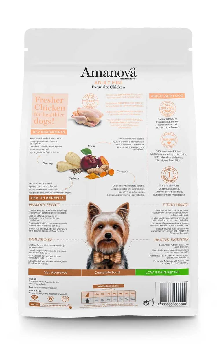 Amanova - Adult mini - Exquisite Chicken - Pollo fresco