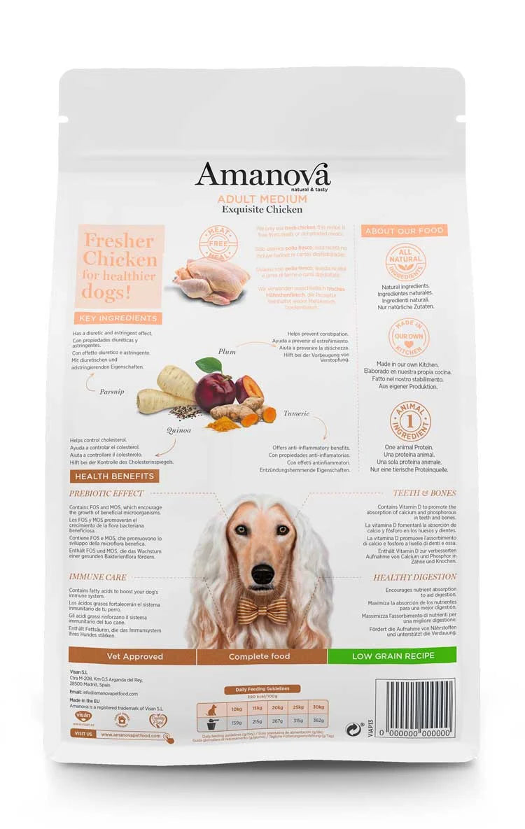 Amanova - Adult medium - Exquisite Chicken - Pollo fresco