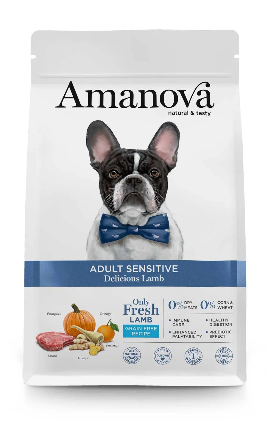 Amanova - Adult sensitive - Delicious Lamb - Agnello fresco