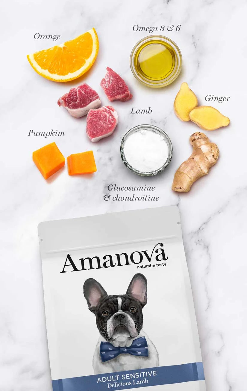 Amanova - Adult sensitive - Delicious Lamb - Agnello fresco