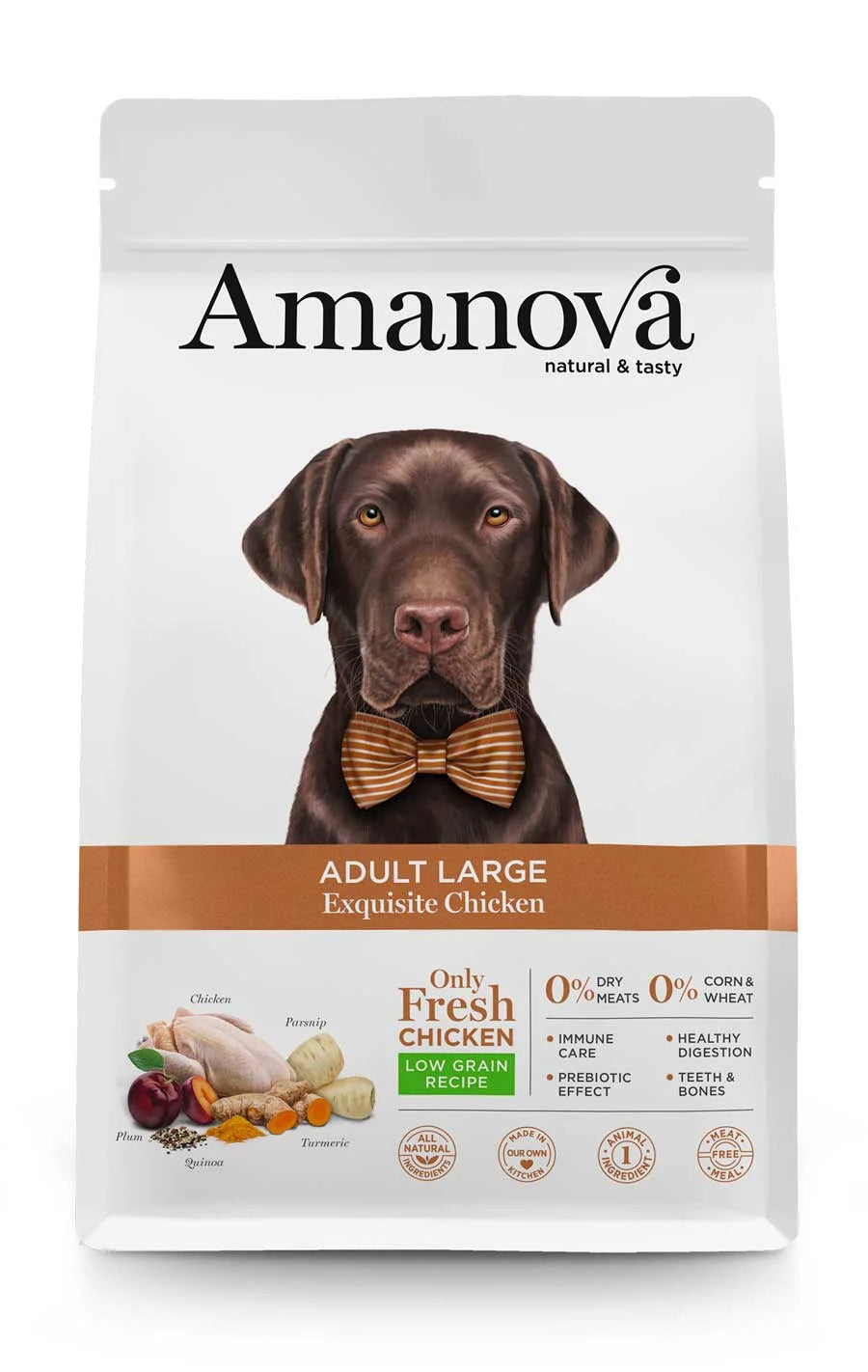 Amanova - Adult large - Exquisite Chicken - Pollo fresco - 12 kg