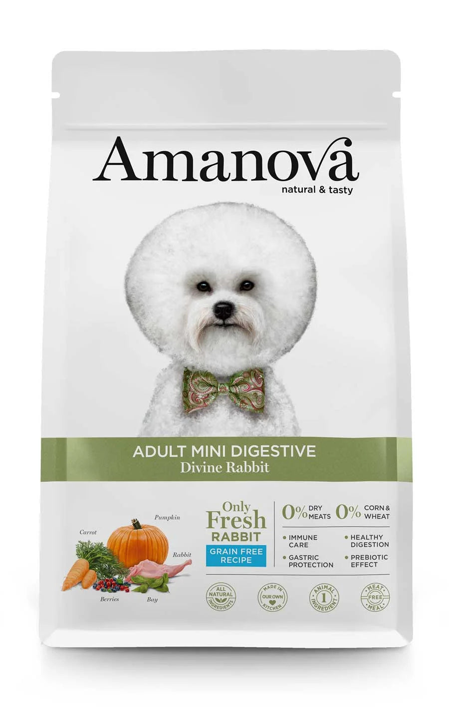 Amanova - Adult mini digestive - Divine Rabbit - Coniglio fresco